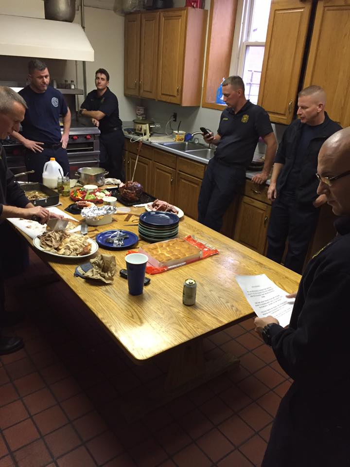 Marion firefighters meal | MarionMade